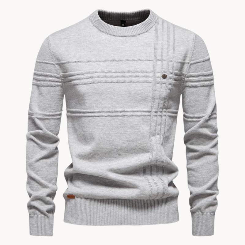 Checked Sweater