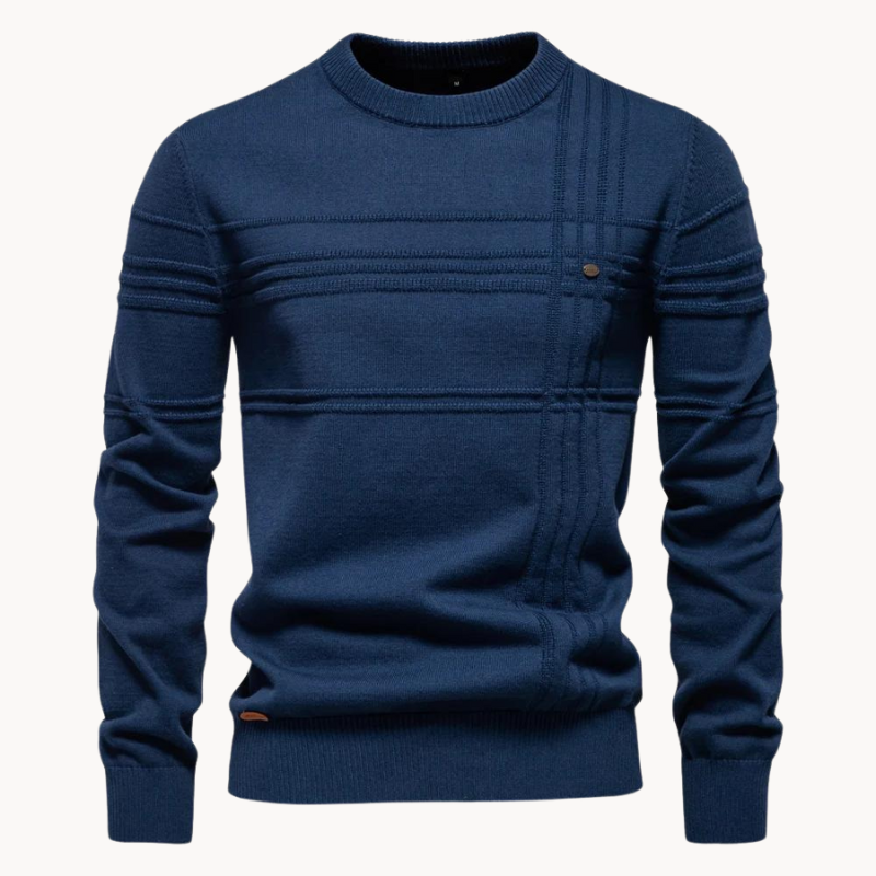 Checked Sweater