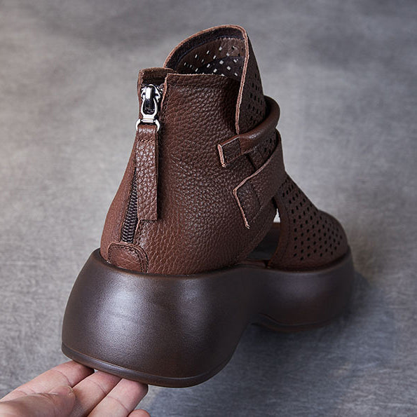 Federica™ - Zeitlose Leder-Orthopädische Sandalen