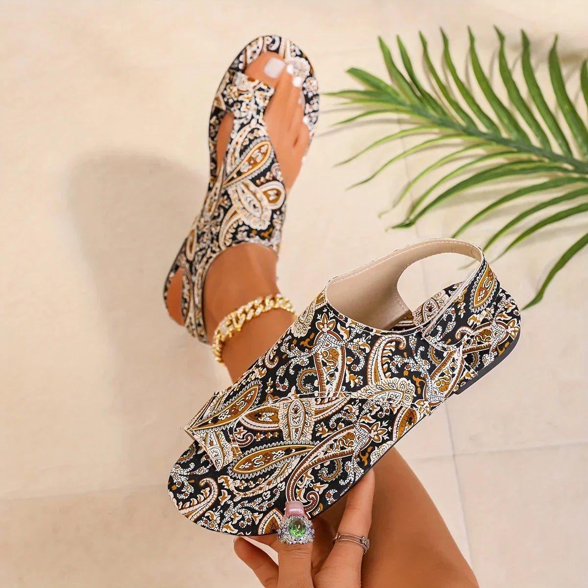 Rosa™ - Vintage Bohemian Sandalen