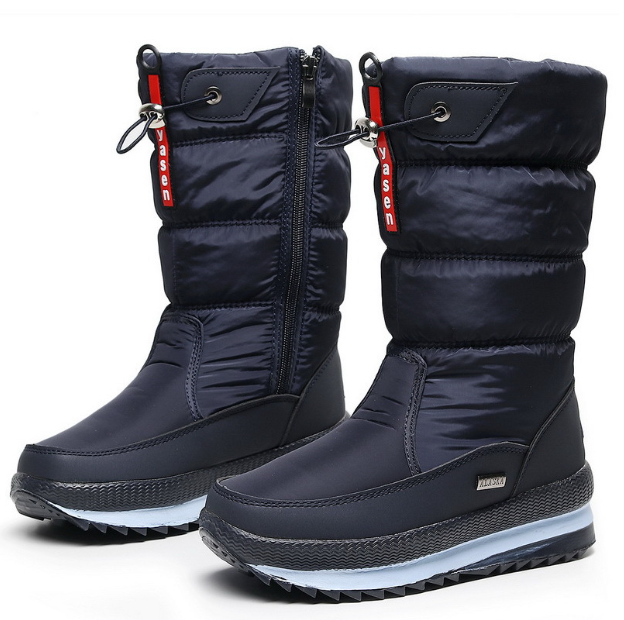 Waterproof Non-Slip Faux Fur Snow Boots