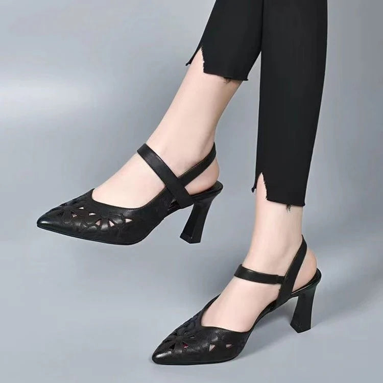 Retro Orthopedic High Heels