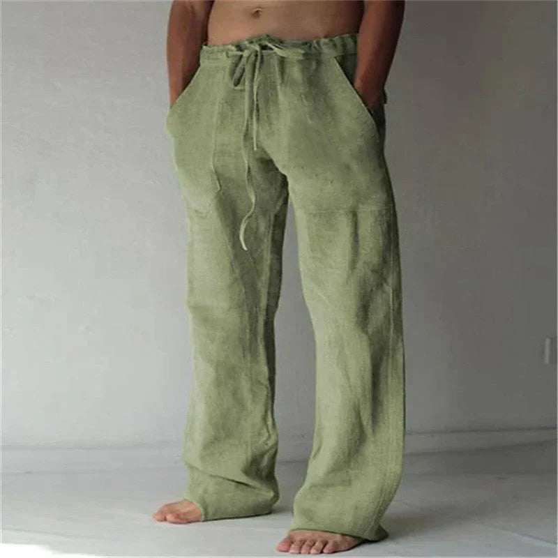 Relaxed Linen Pants