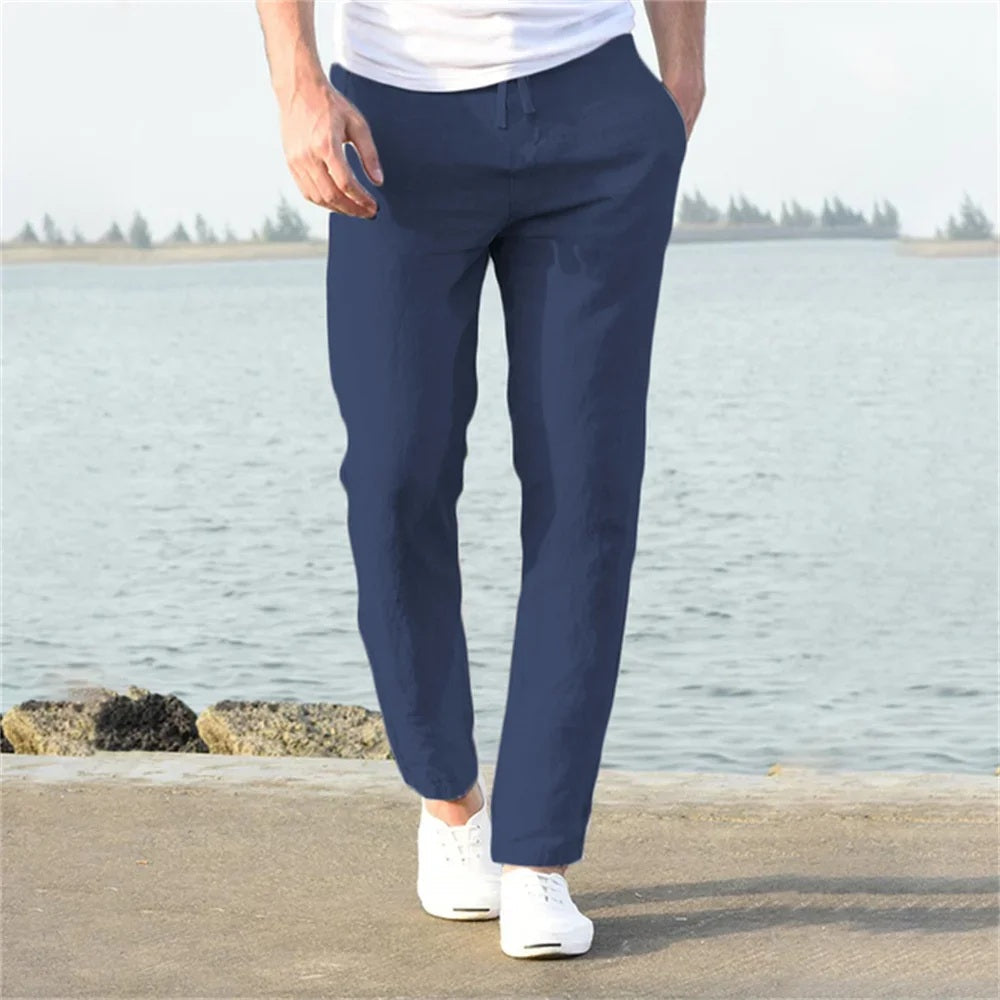Breathable Cotton Linen Pants