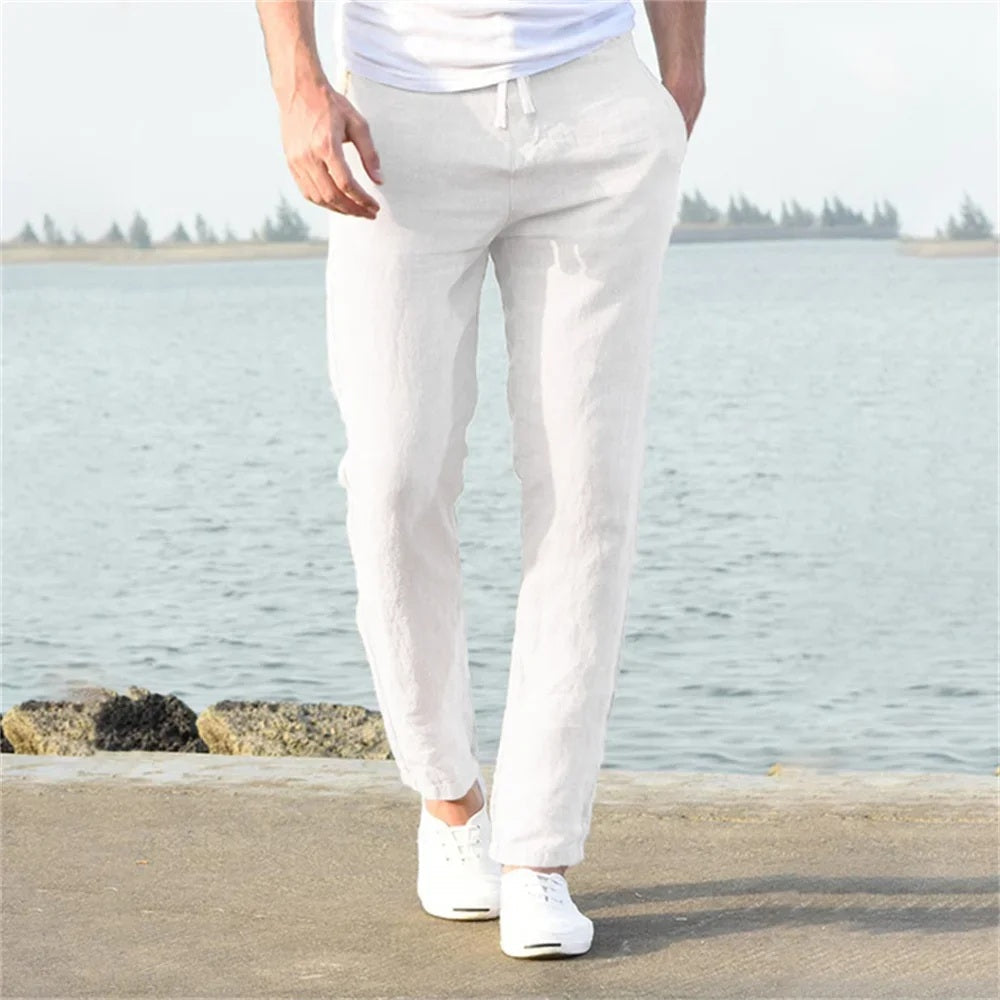 Breathable Cotton Linen Pants