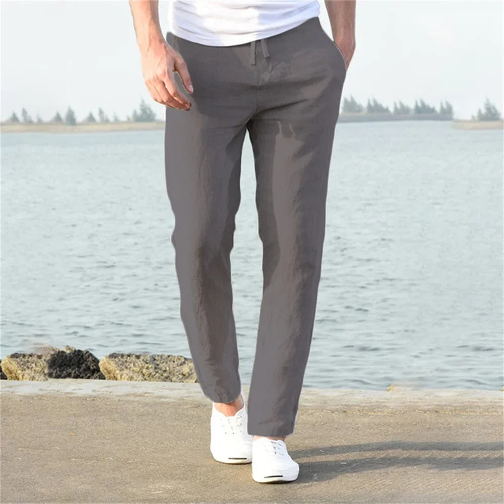 Breathable Cotton Linen Pants