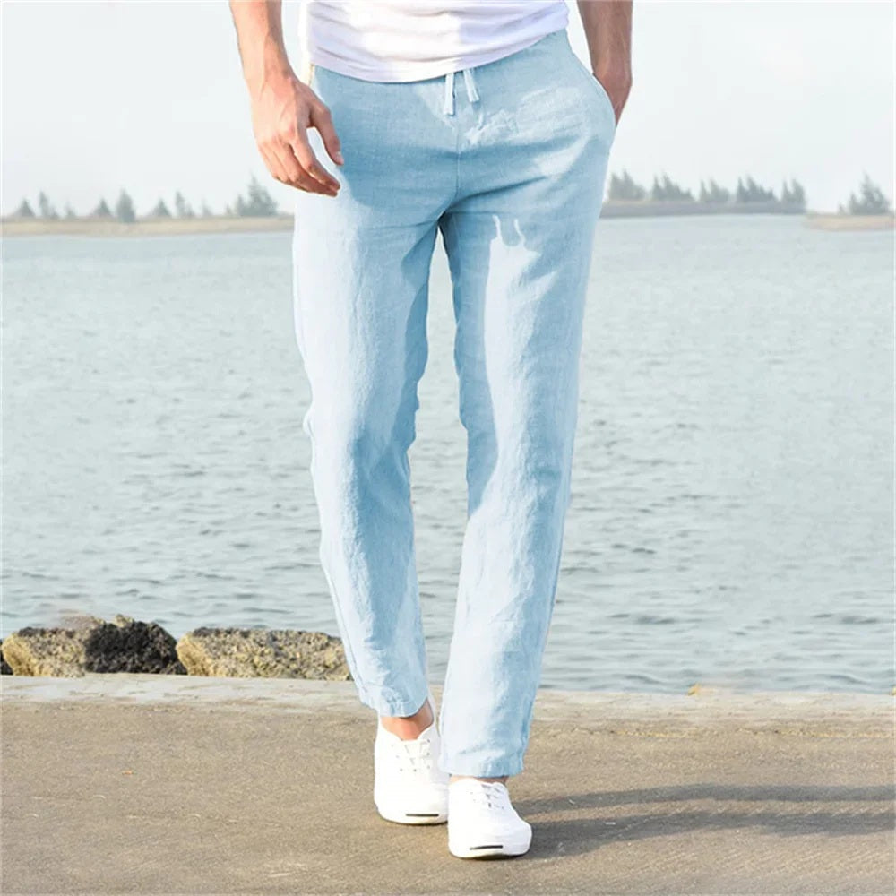 Breathable Cotton Linen Pants