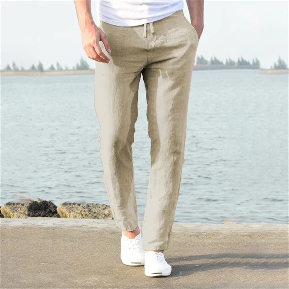 Breathable Cotton Linen Pants