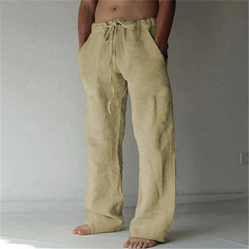 Relaxed Linen Pants