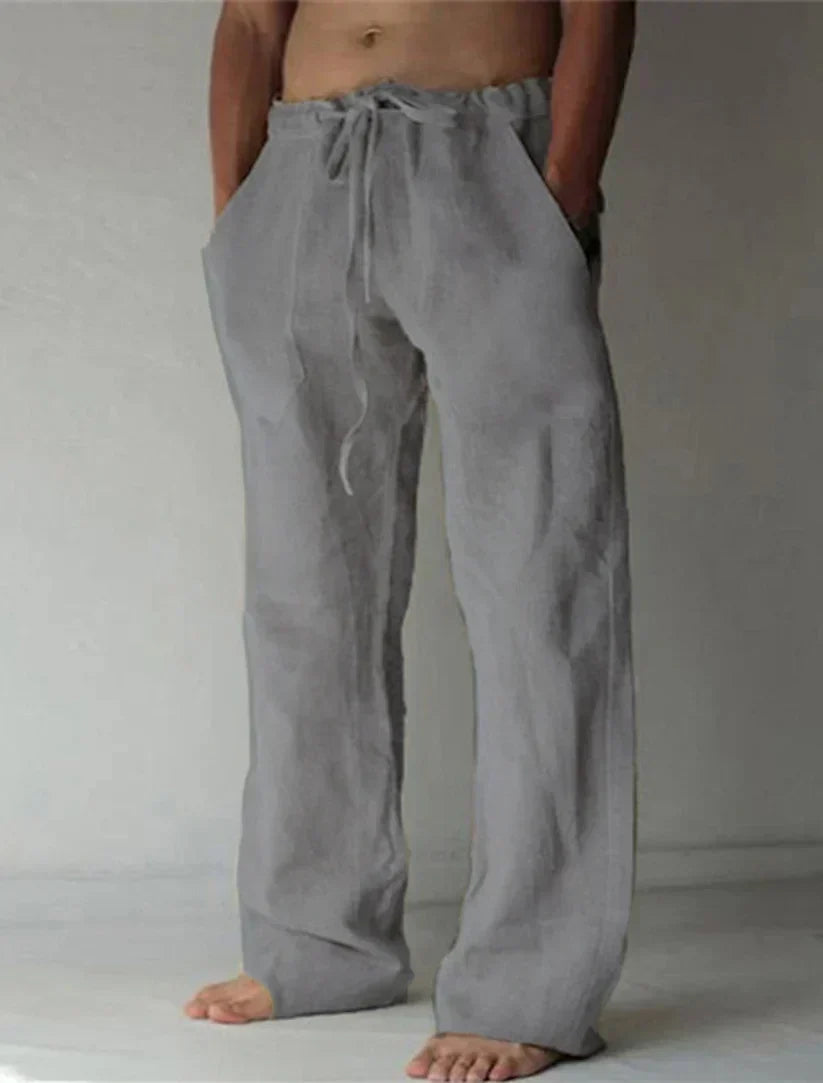Relaxed Linen Pants