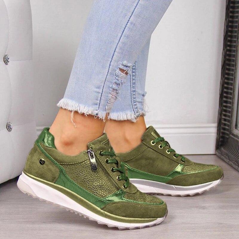 Orthopedic Sneakers with Zipper
