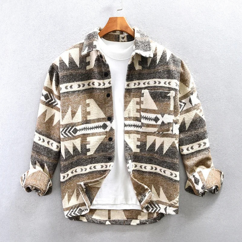 Mens Vintage Flannel Shirt
