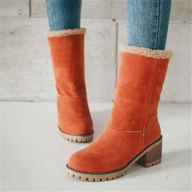 Rosaria - Weich Gefütterte Warme Stiefel