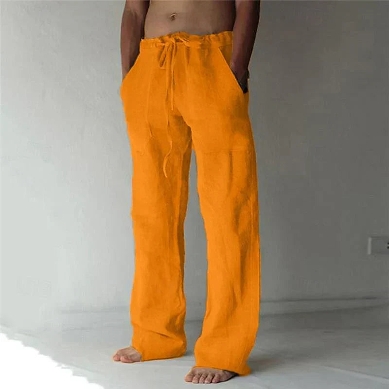 Relaxed Linen Pants