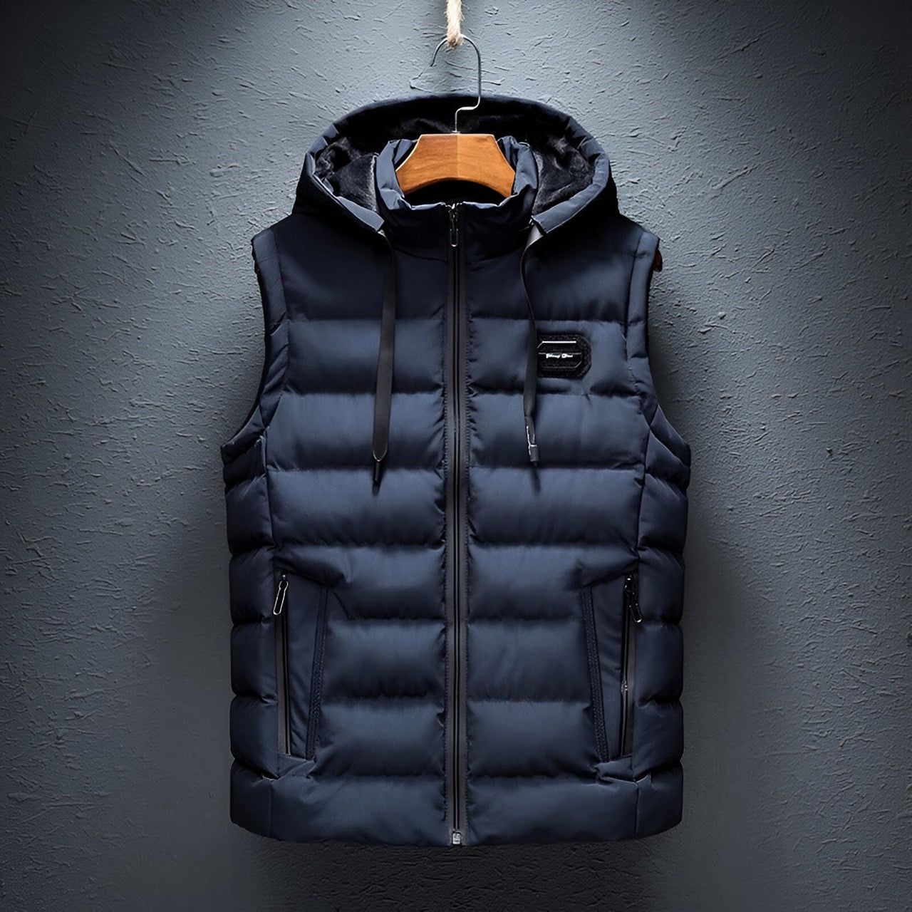 Mens Hooded Vest