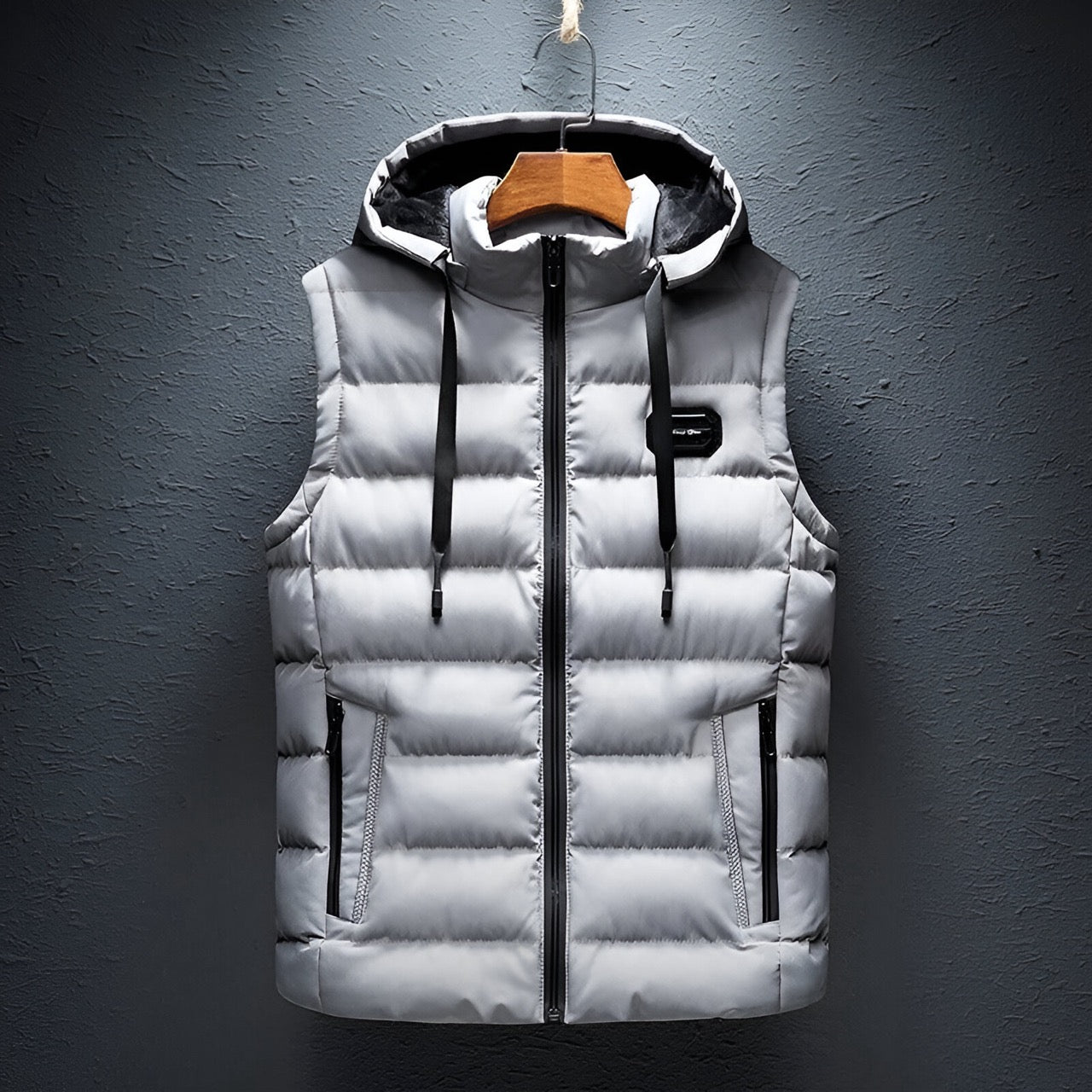 Mens Hooded Vest