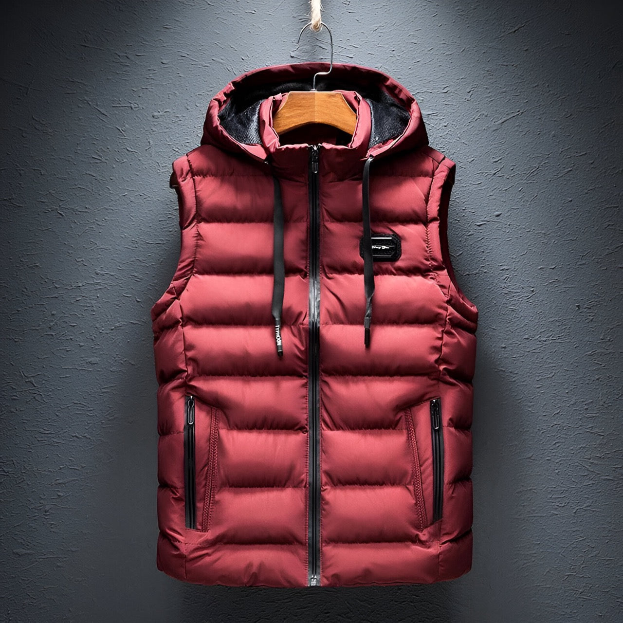 Mens Hooded Vest