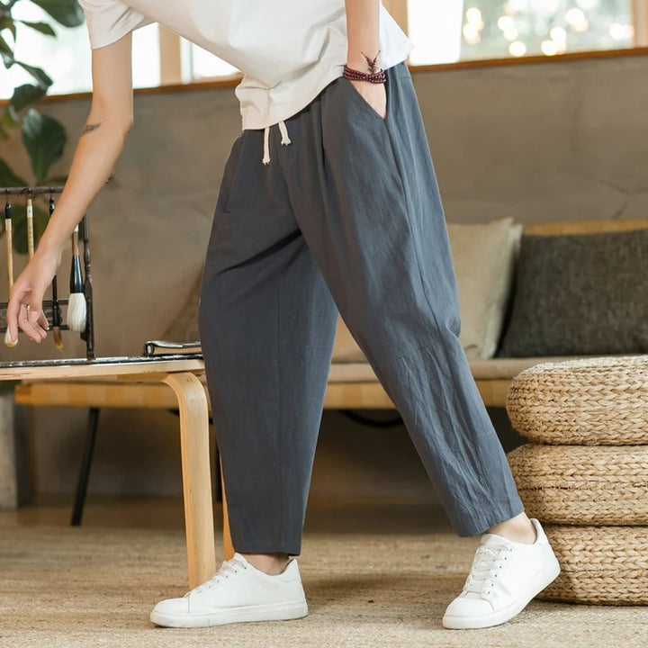 Minimalist Cotton Pants