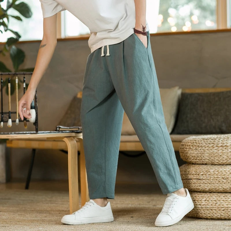 Minimalist Cotton Pants