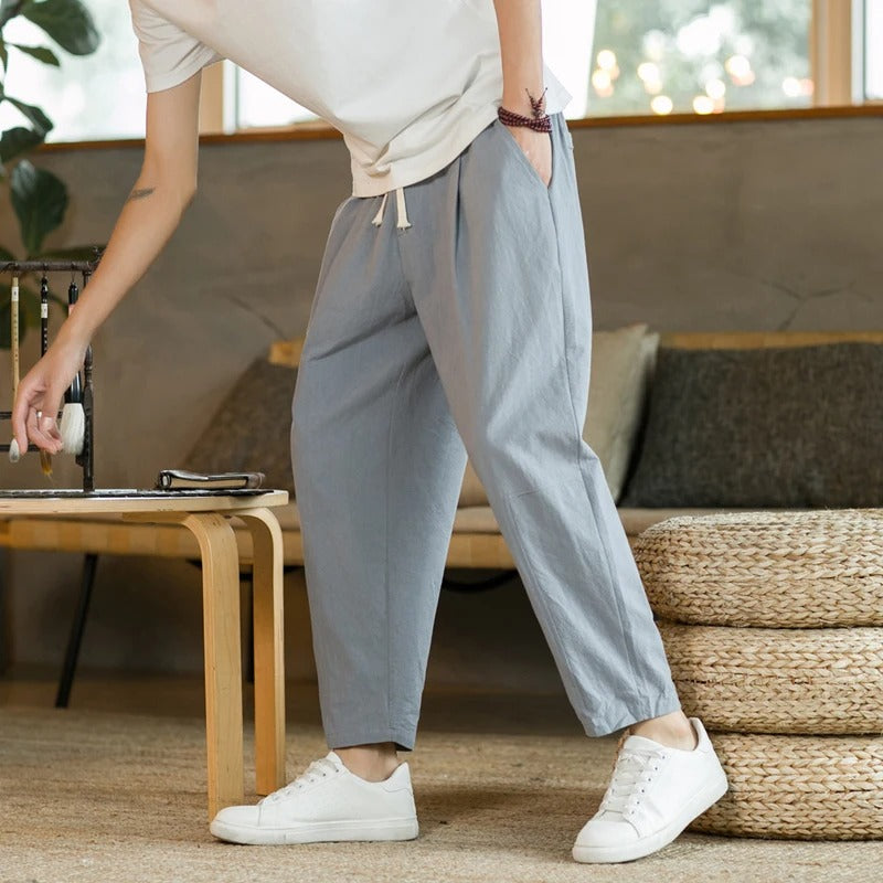 Minimalist Cotton Pants